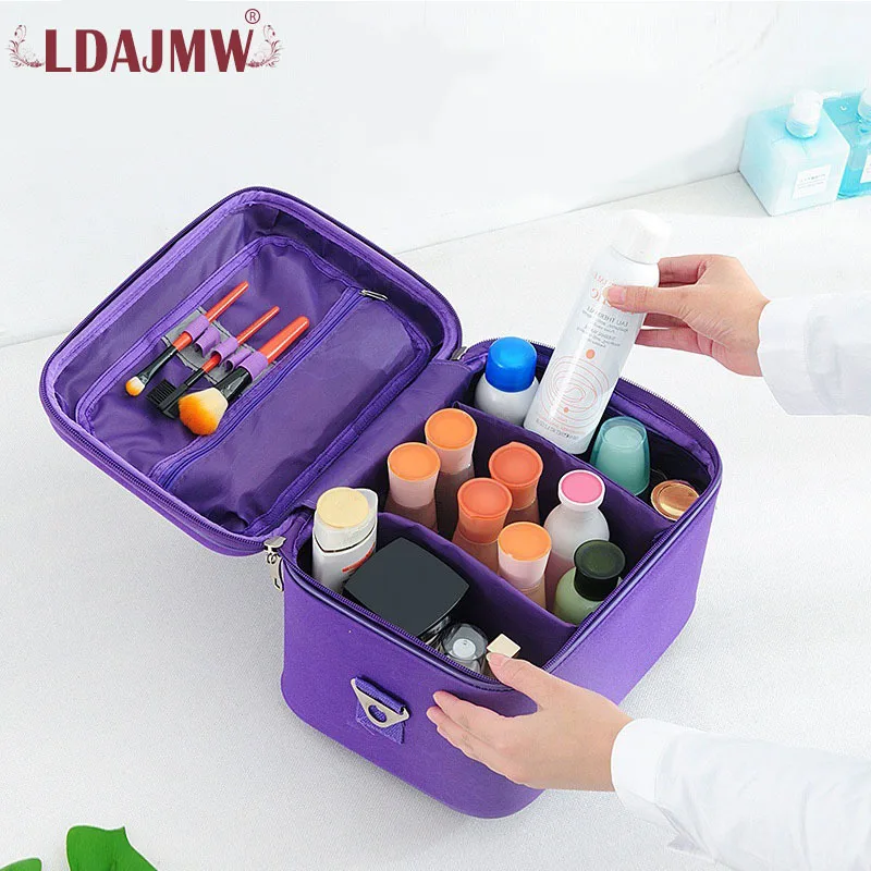 LDAJMW Новинка 2018 оксфордская ткань косметички для макияжа художника