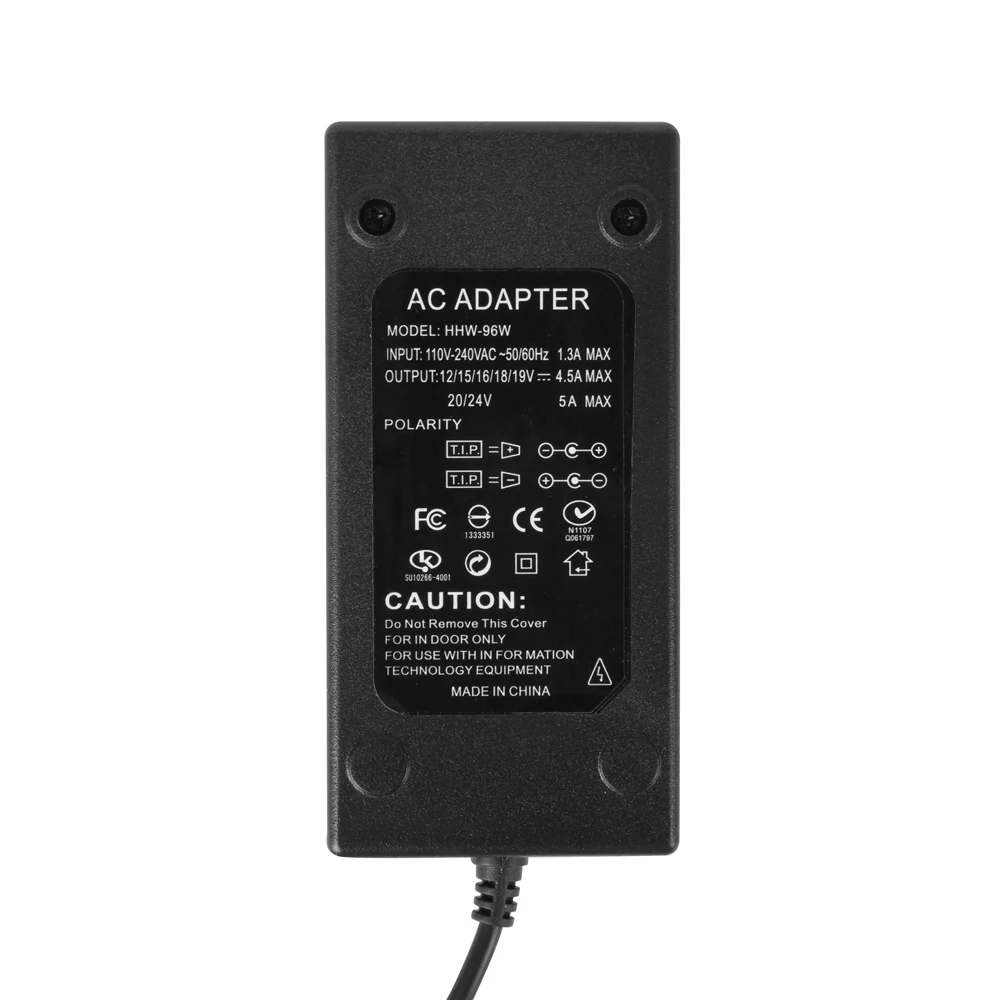 Universal Laptop Adapter 96W LED Charger Adjustable Power Supply Set 8 Detachable Plugs For Notebooks Dell HP Toshiba Acer Asus Universal Laptop Adapter 96W LED Charger Adjustable Power Supply Set 8 Detachable Plugs For Notebooks Dell HP Toshiba Acer Asus