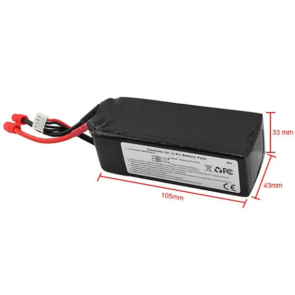 2 шт. батарея Lipo 11,1 V 5200Mah 3S 30C для Walkera QR X350 PRO RC Дрон Квадрокоптер Вертолет игрушка запчасти