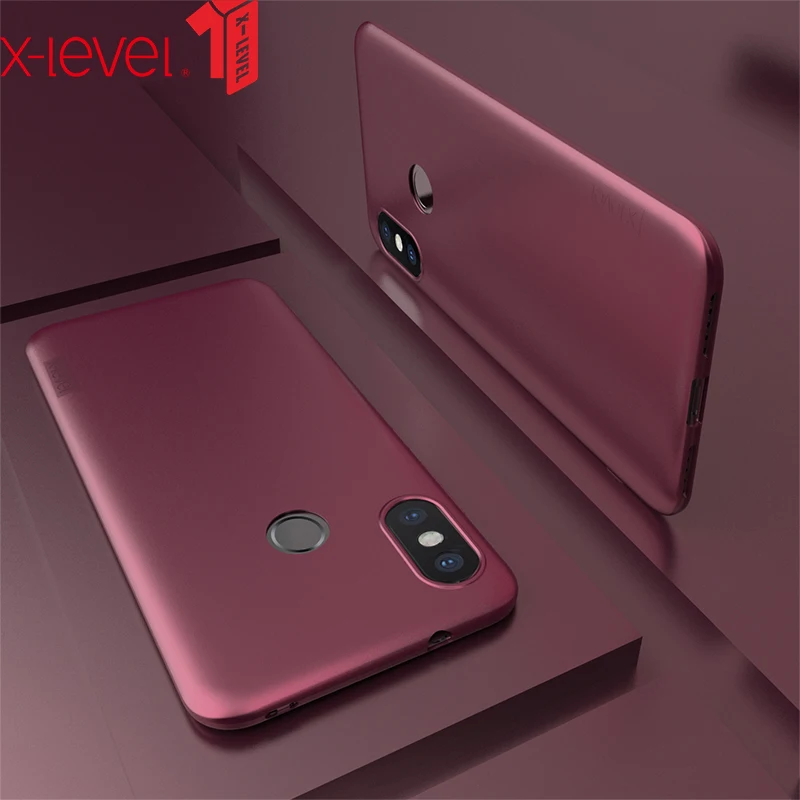

X-Level For Xiaomi RedMi 6 Pro Case 5.84'' Original Soft TPU Micro Touch Ultra Thin Cover Coque For Xiaomi Mi A2 Lite