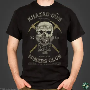 

Moria Miners The Lord Of The Rings And The Hobbit Men'S Mens T-Shirts Fashion 2019 Casual Slim Fit Brand Clothes T Shirts