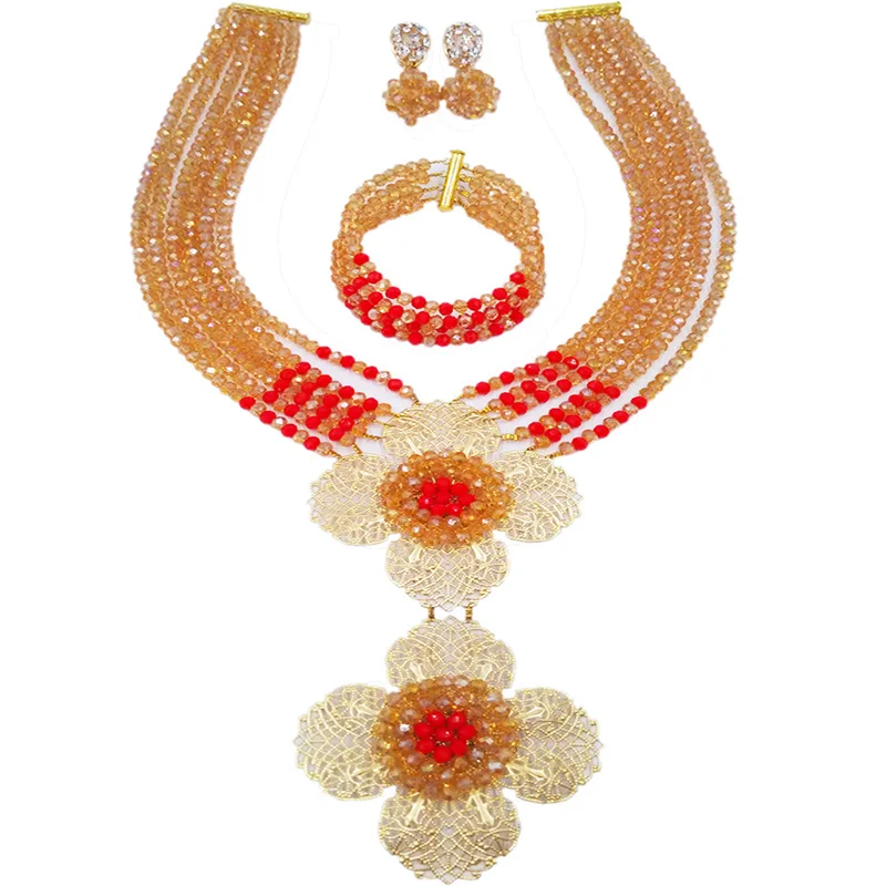 Champagne Gold AB Opaque Red  (2)