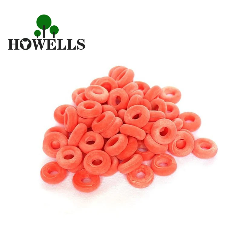

50 PCS Pig Cattle Sheep Tail Cutting Castration Rubber Ring Castration Circle For Castrating Pliers Farm Animal Accessories