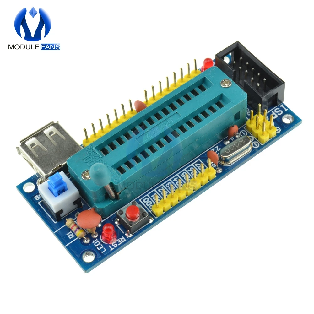 ATmega8 ATmega48 ATMEGA88 макетная плата AVR(без чипа) Diy электронный модуль Diy Kit печатная плата USB интерфейс