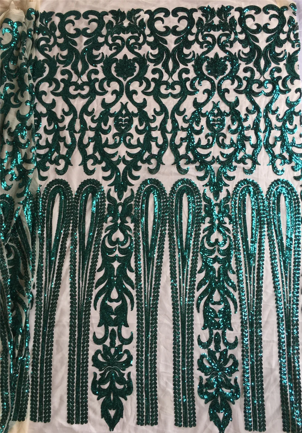 

2016 African Lace Fabric Green Sequins Net Lace GOOD Quality African Sequin Lace Fabric for party dress Sequin Fabric for woman