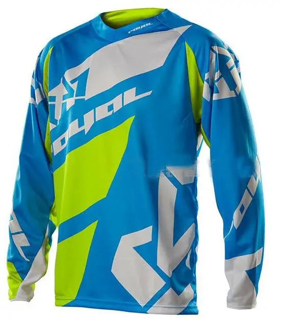 Мото спортивный топ для верховой езды майки ropa moto cross mx camiseta горный мото крест майки футболки moto rcycle - Цвет: Белый