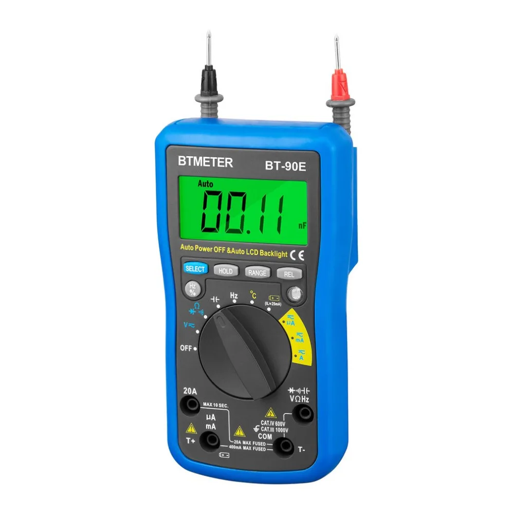 BTMETER Digital Multimeter BT 90E Auto Range Digital Multimeter DMM
