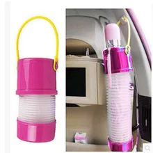 Модный многофункциональный складной пластиковый автомобильный внутренний Зонт вешалка держатель для хранения полезное Автомобильное устройство