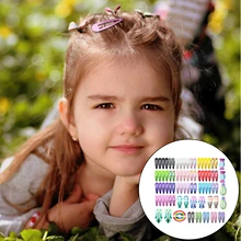 84 шт прекрасный мультфильм печатных Заколки для волос шпильки металлические кнопки заколки для Для детей девушка аксессуары для волос