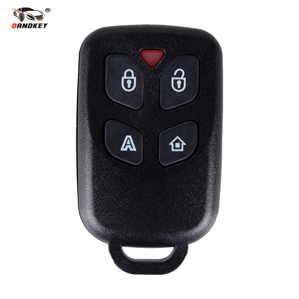 

DANDKEY 10pcs/lot Wholesale New Replacement Car Key Case for Brazil Control Positron Alarm Remote Key Shell With Key Pad