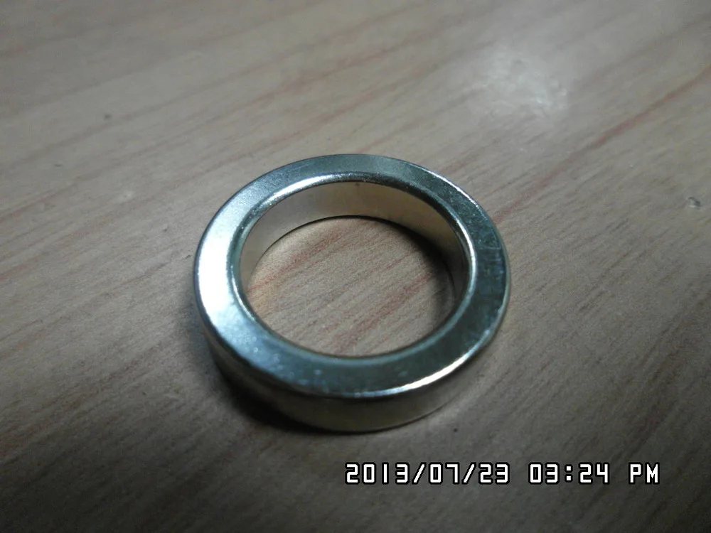 Strong magnet magnetic rings strong force neodymium circular hole 23 * 5 ( Hole 16 | Электронные компоненты и