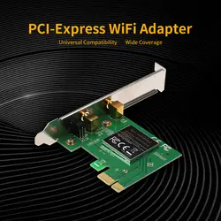 PCI-Express беспроводной адаптер Wi-Fi 300 Мбит/с 2,4G Wifi адаптер сеть PCIe Wifi карты wi-fi-адаптеры