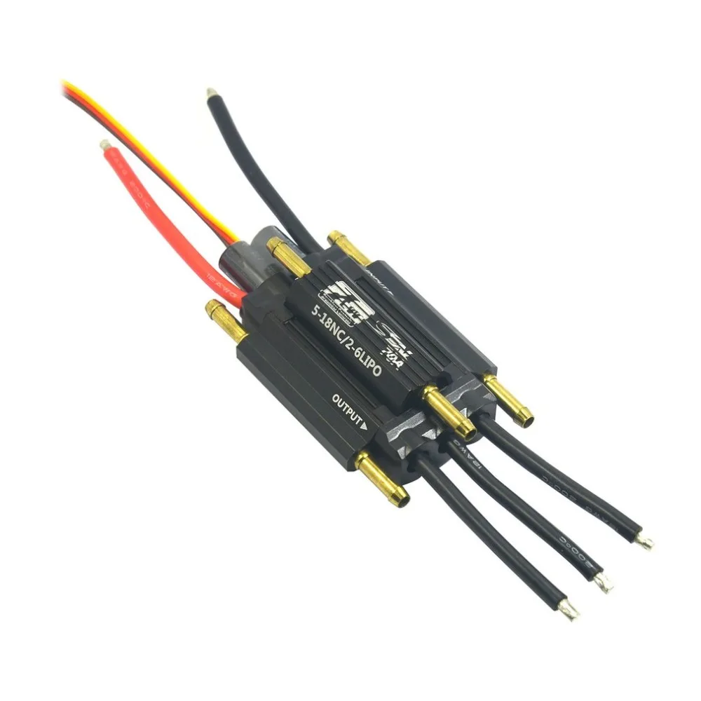 

ZTW 70A 2-6S Lipo 5-18 NC 5.5V/3A Seal-Series Brushless ESC Electronic Speed Controller for RC Boat