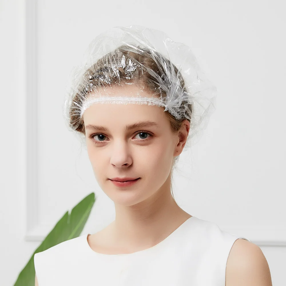 

PE Disposable Shower caps Bathing shower cap