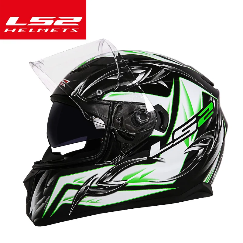 LS2 FF328 мотоциклетный шлем для мужчин и женщин Локомотив Лето Анти-туман полный шлем крышка четыре сезона универсальный шлем - Цвет: 19