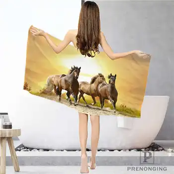

Custom Appaloosa-Horse- (2) Bathroom Washcloth Towels Face Towel/Bath Towel Shower Towels Size 33x74cm/72x143cm#18-12-16-02-54