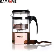 Freies verschiffen Kamjove Tp-200 tee tasse gürtel kung fu tee 1000 ml glas teekanne elegante glas tasse filtertasse