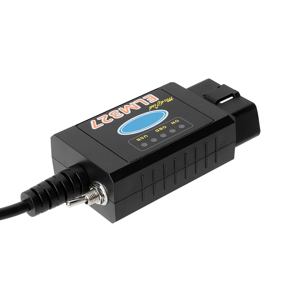 Мини ELM327 USB FTDI PIC18F25K80 чип OBD2 считыватель кодов для Fo-rd HS CAN/ms может переключаться ELM 327 Bluetooth Автомобильный OBD2 диагностический инструмент