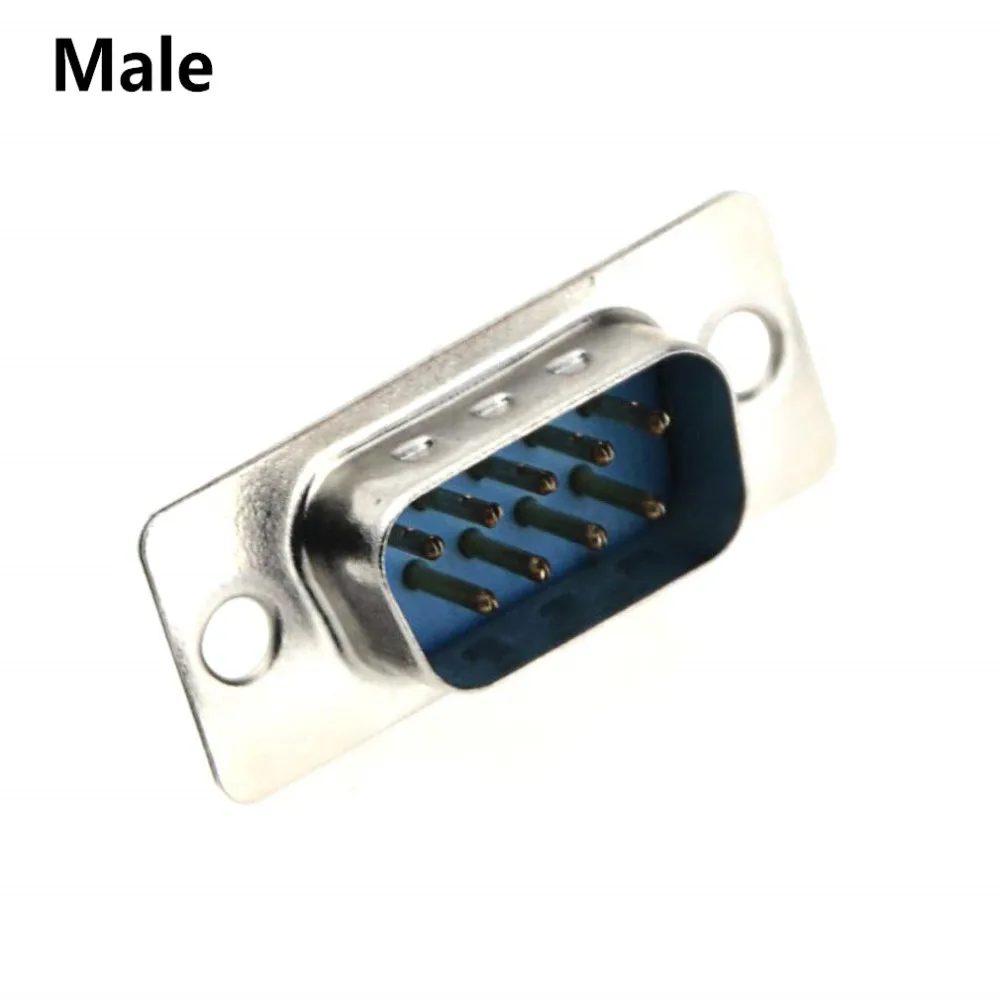 5 шт. RS232 DB9 Серийный VGA 9 контактный женский 2 рядный паяльный Тип штепсельная вилка