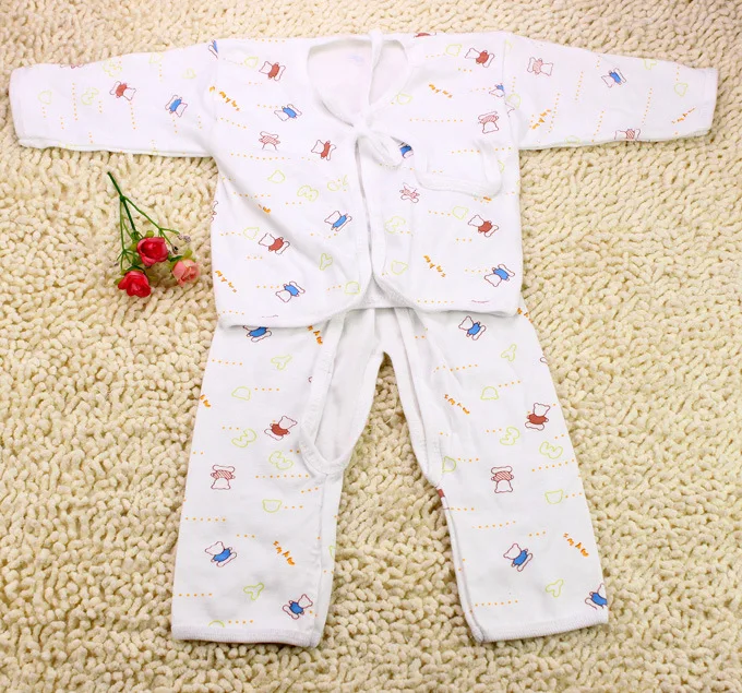 

Summer Autumn Newborn Baby warm clothing set toddler baby boys girls Pajamas Girl Clothing Sets Cotton bimba y lola Kids leisure