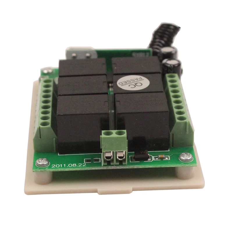 12V 6CH Remote Switch 315433MHz With Remote Control Relay Switch 12V Relay Module 6CH Module Board Box (7)