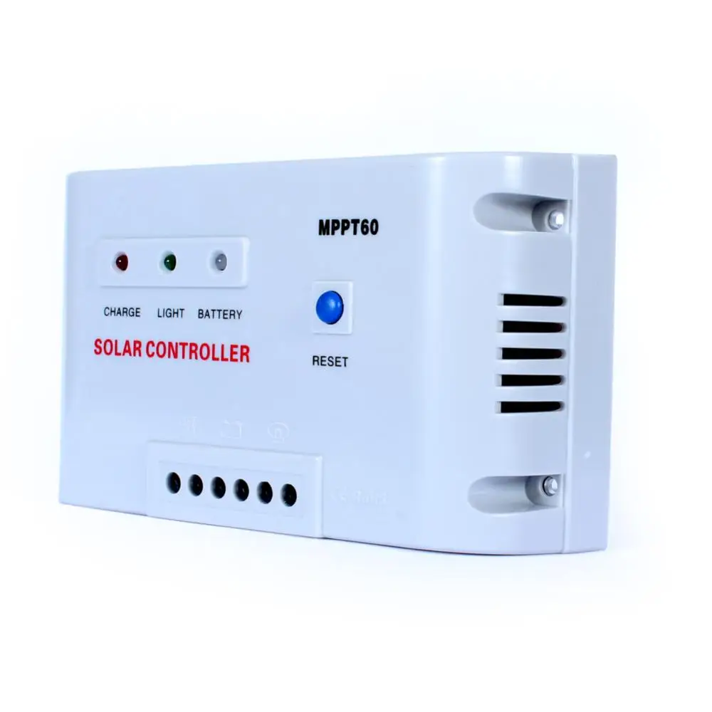 

MPPT Solar Regulator Charge Controller 12V 24V Autoswitch Solar Panel 60A 1500W