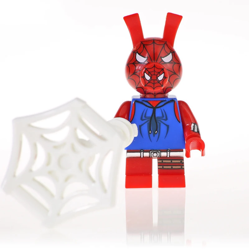 Новый супергерой Marvel Мстители свинья серии Человек паук король конг свиньи
