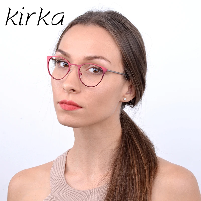 Buy Kirka Women Red Color Metal Stainless Steel 