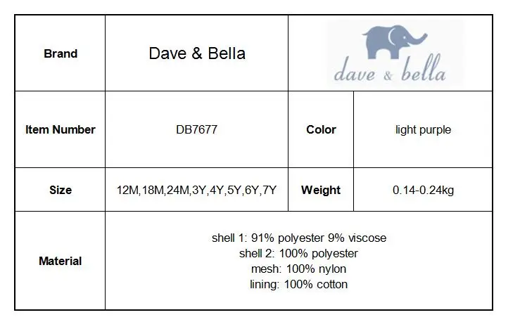 Dave bella/платье принцессы для маленьких девочек; Детские вечерние платья без рукавов на свадьбу; Детская летняя одежда; Одежда для маленьких леди; DB7677