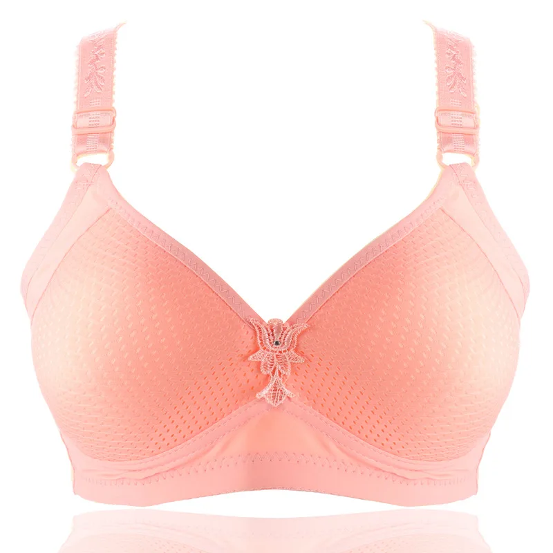  Women's bra fashion ultra-thin underwear cotton underwear bra large size seamless breathable ladies
