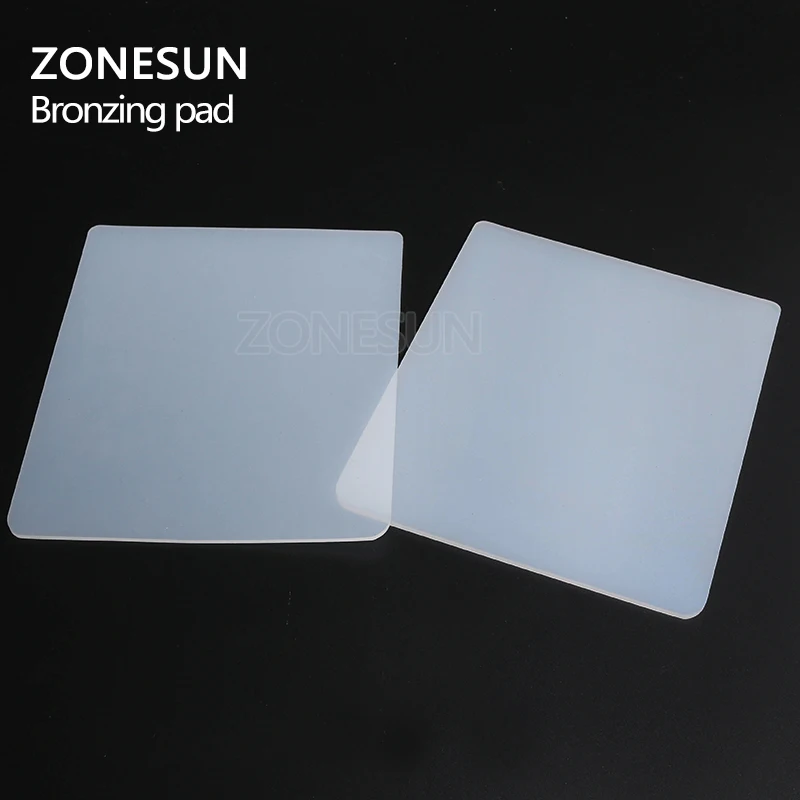 ZONESUN бронзового цвета пусковая площадка резиновое одеяло для машина горячего