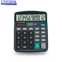 12 Chiffres Affichage Solaire Calculatrice Double Alimentation Bureau Particulières Ordinateur Bureau et D’école Liste