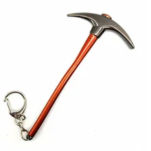 

Game Fortress night Pickax gun key chain keyring Axe Hammer Battle Royale car pubg fashion jewelry Avengers pendants key chains