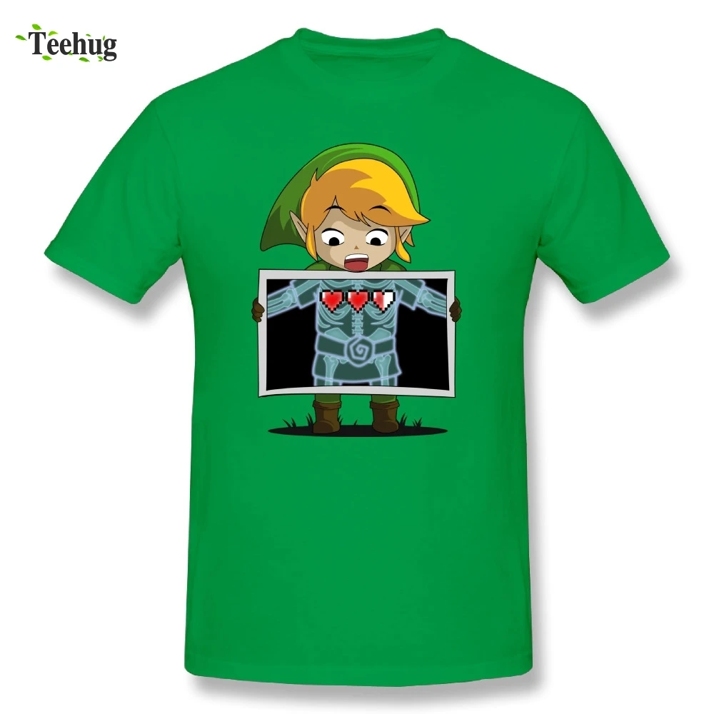 

The Legend Of Zelda T Shirt Funny Design Links X-ray T-shirt Cotton O-neck Tee Shirts