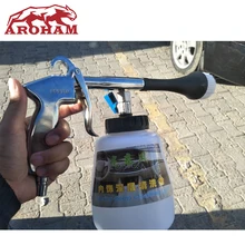 Автомобильная машина для чистки салона Tornador пистолет для чистки пены с щеткой высокого давления автомобильная мойка пены пистолет Американский разъем