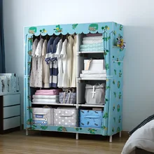 Kaidi simple wardrobe Multifunction fabric closet portable wardrobe furniture cloth storage clothes wardrobe bedroom Storage