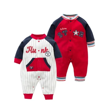 

New Fashion Baby Rompers 2019 Newborn jumpsuits Baby Boy Girl Clothes Long Sleeve Soft Cotton Baby Clothing All Star Printed