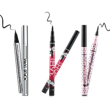 3 шт. Горячая конечная черная жидкая подводка для глаз долговечная Водонепроницаемая подводка для глаз карандаш ручка Хороший макияж Косметические Инструменты 3 стиля выбрать