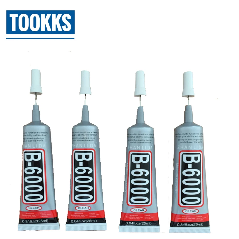 

25ml/50ml/110ml B6000 Liquid Glue Industrial Adhesive For Mobile Phone Touch Screen Repair Glass Glue
