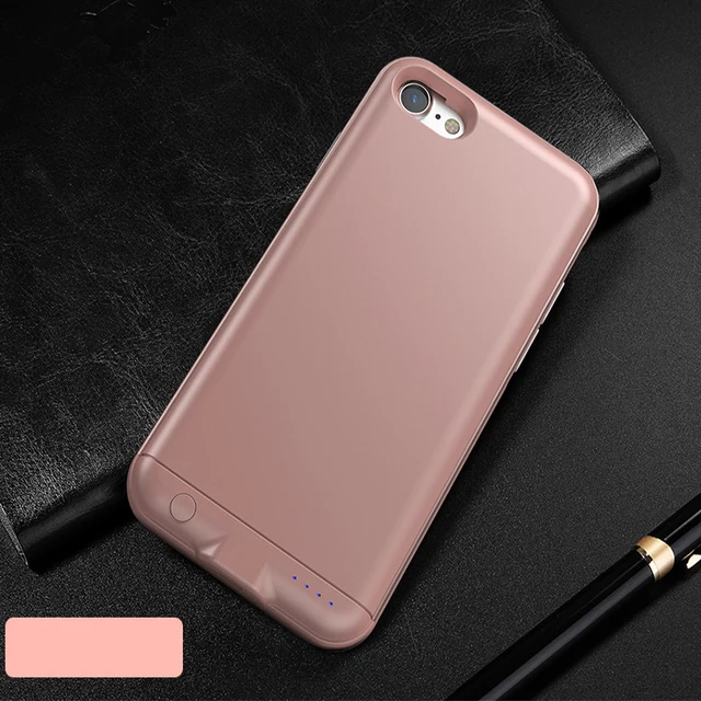 For Iphone 6 Plus Battery Case 6S 7 8 Plus 4000Mah Metal Shell Charger  Power Bank For Iphone 6 6s 7 8 Plus Battery Case 5.5 Inch - AliExpress