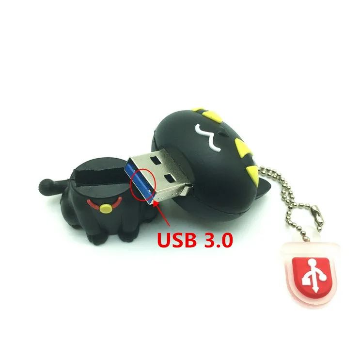 High Speed USB 3.0 pen drive cartoon black cat pendriver 8gb 16gb 32gb usb flash drive memory stick pendrive cartoon mini gift High Speed USB 3.0 pen drive cartoon black cat pendriver 8gb 16gb 32gb usb flash drive memory stick pendrive cartoon mini gift