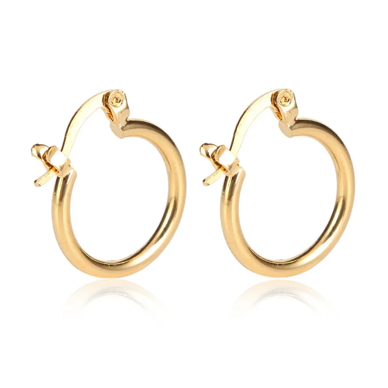Bangrui 24K африканские круглые серьги для женщин ювелирные изделия золотого цвета