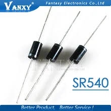 20 шт. SR540 40V 5A DO-15 диод Шоттки