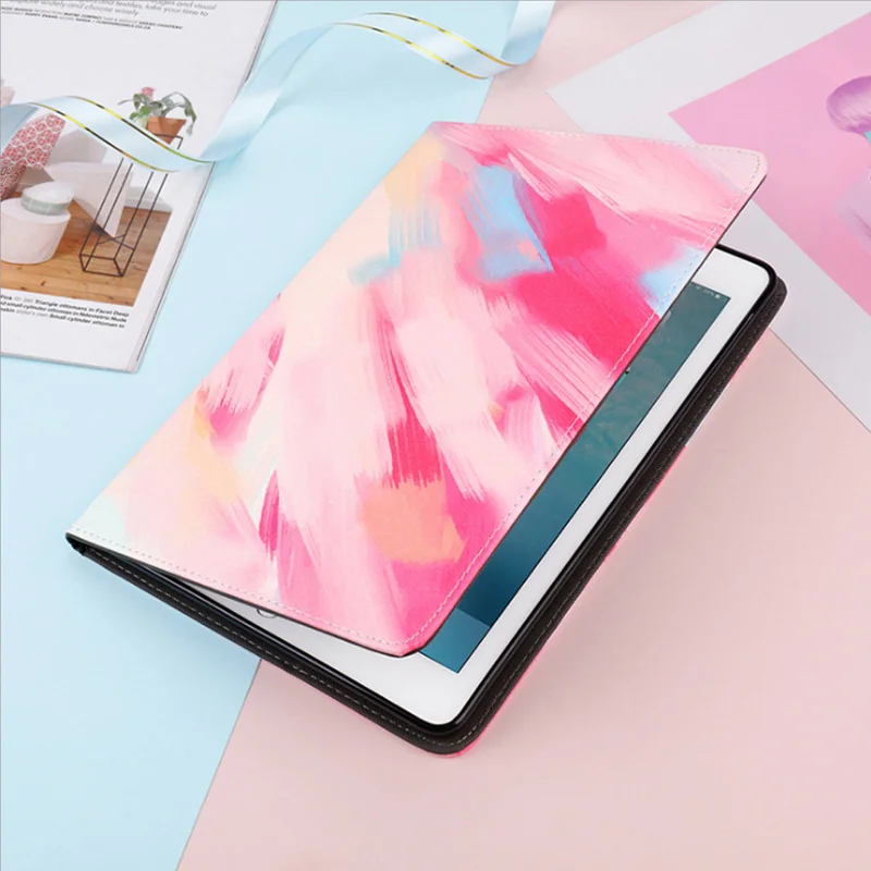 Роскошный флип кейс из искусственной кожи для смарт планшета Xiaomi Mi Pad 4 Plus чехол