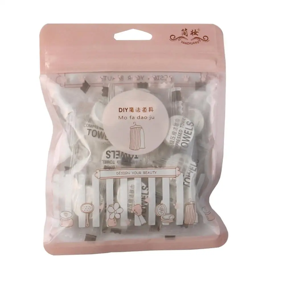 

HOT SALE!!! 20Pcs Non Woven Compressed Disposable Face Towel Water Absorbent Cleaning Tools