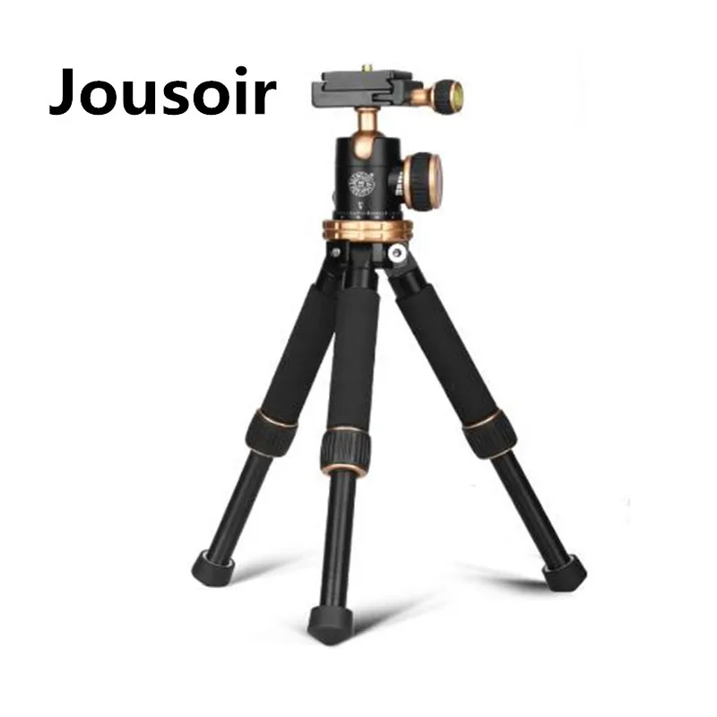 QZSD-Q166Z-Lightweight-Aluminum-Alloy-Travel-Mini-Tripod-with-Ball-Head-for-DSLR-Camera-Camcorder
