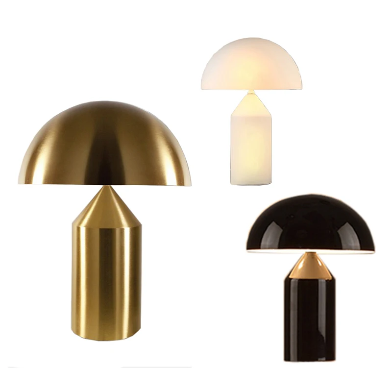  Modern Metal Mushroom Desk LampItaly Replica Designer Table Lamp for Bedroom Iron Table Lights LED  - 32862589959
