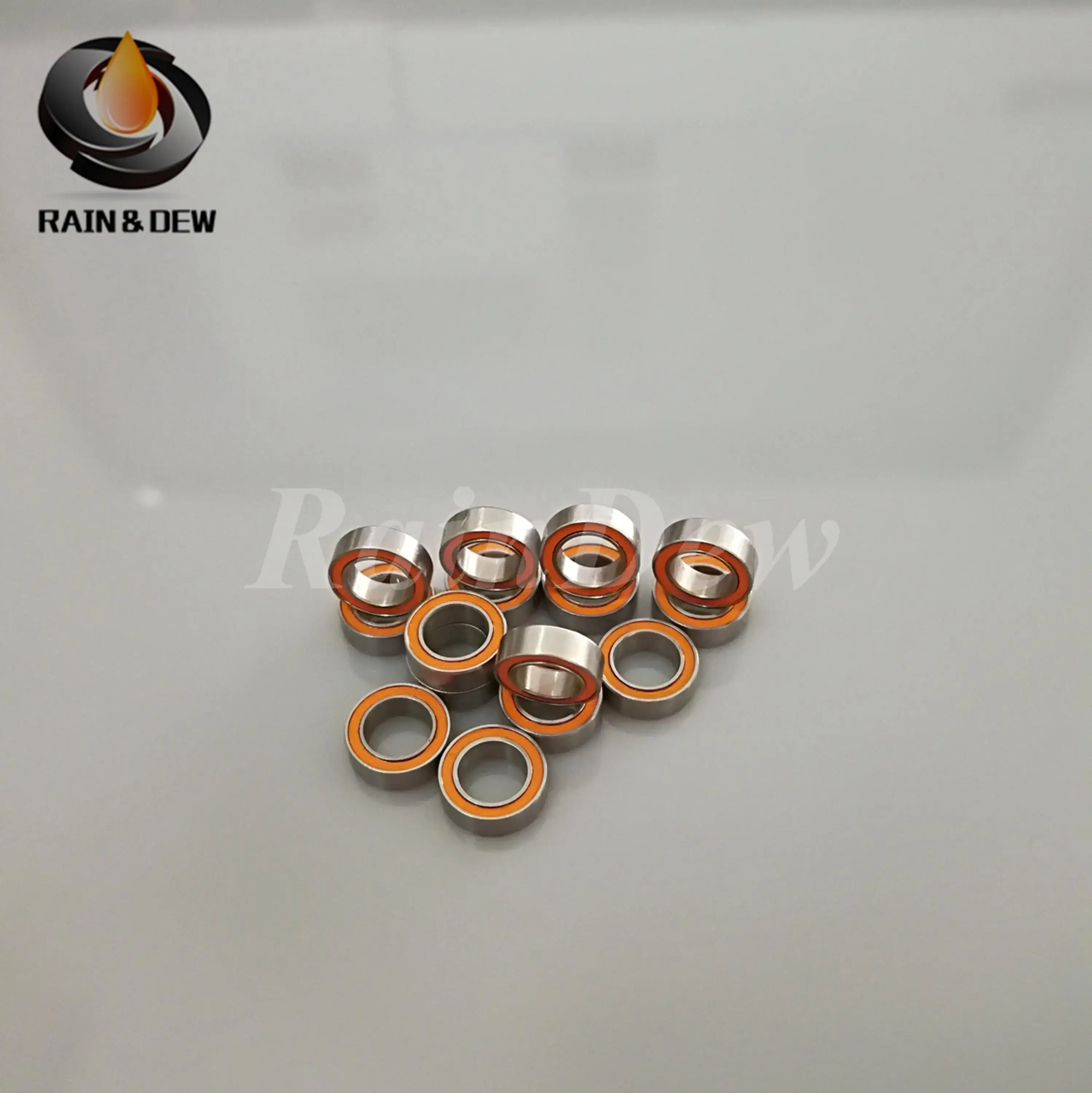 

2Pcs 5X8X2.5mm ABEC7 2OS CB Stainless Steel Hybrid Reel Bearings For AKIOS reels air bearings speed bearing