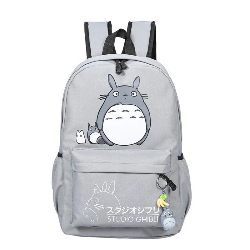 Totoro Backpack Men Women Travel Softback Canvas Bags Mochila Girls Boys Teenagers School Space Notebook Female Bag BP0159 (2)
