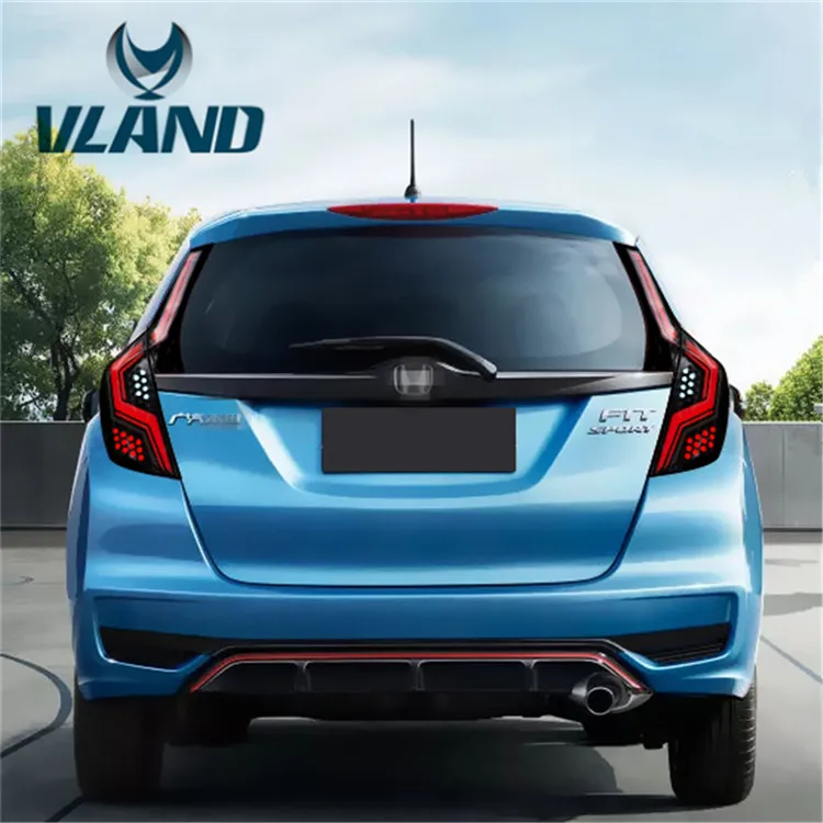 VLAND завод Автомобильный задний светильник для Honda FIT / GK5 светодиодный 2014 2015 2016